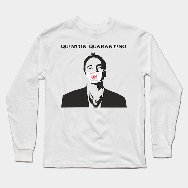 Quinton Quarantino Long Sleeve T-Shirt by YoungRichFamousAuthenticApparel